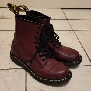 Cherry Dr. Martens